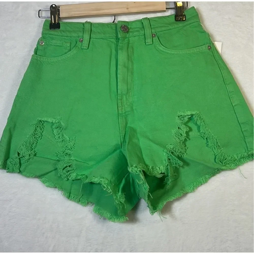 BDG Chewed A-Line‎ Denim Short- NWT-women Size 27